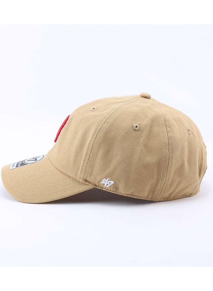 MLB قبعة بيسبول مطرزة بحرف ب من MLB '47 بتصميم نظيف للبالغين - Image 3