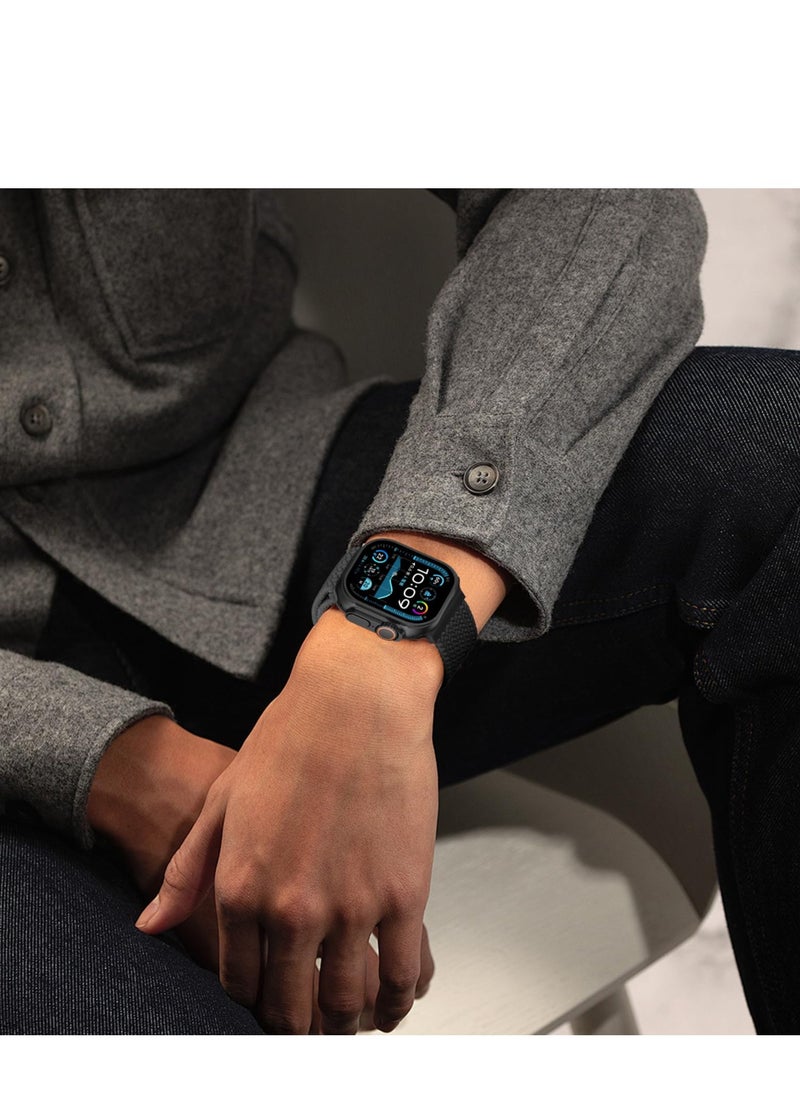 Compatible for Apple Watch Band 42mm 41mm 40mm 38mm Elastic Nylon Braided Secure & Comfortable Stretchy Strap for Women Men,Parachute Buckle Bands for iWatch Series 10 9 8 7 6 5 4 3 SE Blue
