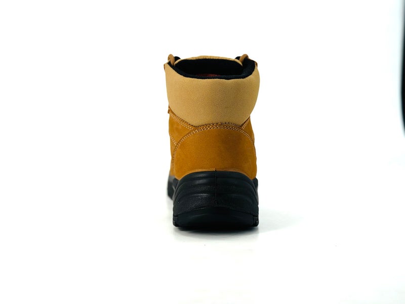 Shield أحذية أمان للرجال توربو S3 | أحذية عمل عالية القطع بالعسل مع رأس حديدي، مقاومة للانزلاق، مقاومة للماء، HRO ونعل وسطى مضاد للاختراق من الصلب - Image 4