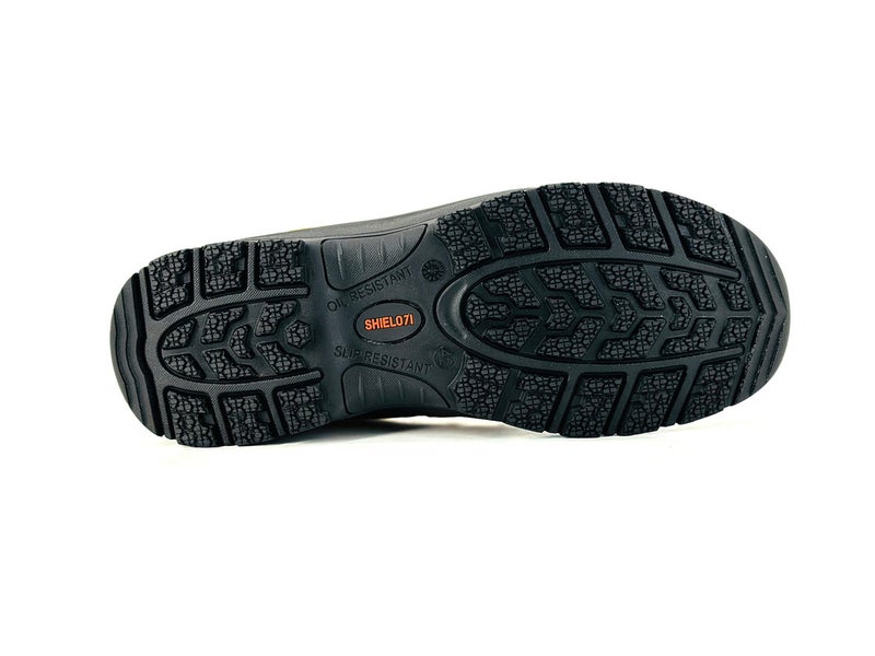 Shield Turbo Men’s Safety Shoes S3 | Hi-Cut Honey Work Shoes with Steel Toe Cap, Slip-Resistant, Water-Resistant, HRO & Steel Anti-Penetration Midsole - Image 5