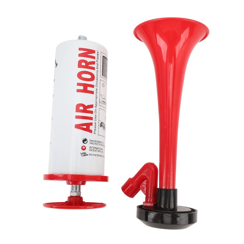Reusable Air Horn 120DB Rustproof Aluminum Handheld Air Pump Horn - Long Distance Sound Marine Signal Safety Alarm Horn for Boating Emergencies - Image 4