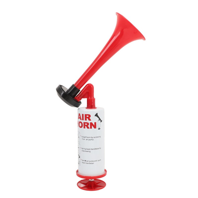 Reusable Air Horn 120DB Rustproof Aluminum Handheld Air Pump Horn - Long Distance Sound Marine Signal Safety Alarm Horn for Boating Emergencies - Image 1