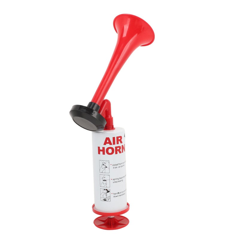Reusable Air Horn 120DB Rustproof Aluminum Handheld Air Pump Horn - Long Distance Sound Marine Signal Safety Alarm Horn for Boating Emergencies - Image 3