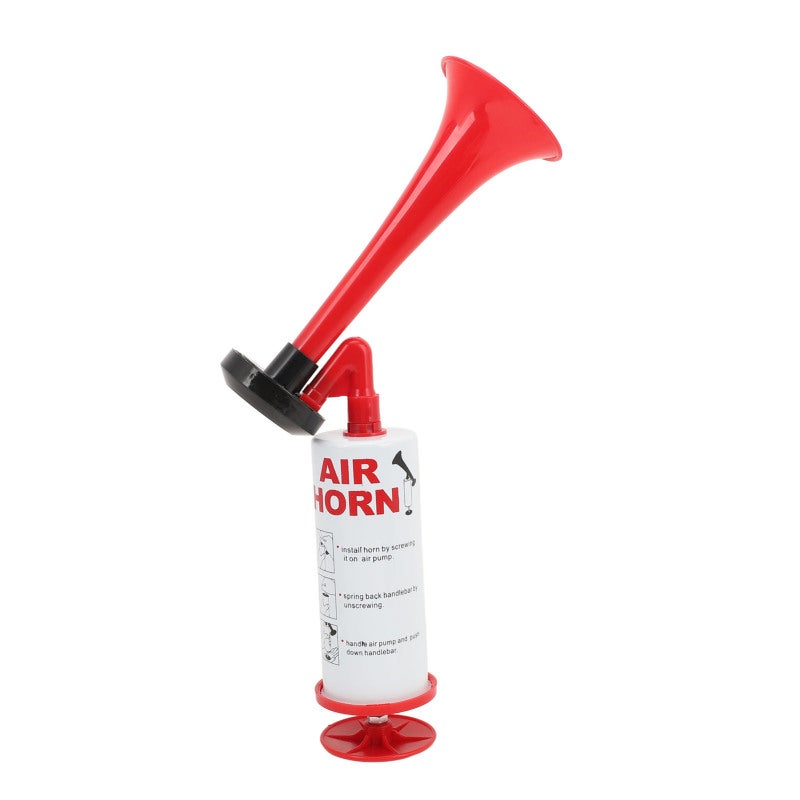 Reusable Air Horn 120DB Rustproof Aluminum Handheld Air Pump Horn - Long Distance Sound Marine Signal Safety Alarm Horn for Boating Emergencies - Image 2