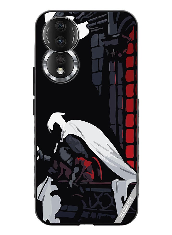 VR CREATIVE Protective Case Cover For Honor 80 Moon Knight Design Multicolour - Image 1
