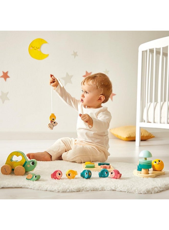 Janod - Baby Play Box - Children's Toy 18 Months - Stimulus Toys with Wooden Puzzle - Baby Motor Skills - Activity Toys and Psychomotor Development - from 18 Months - J04064 - Image 3