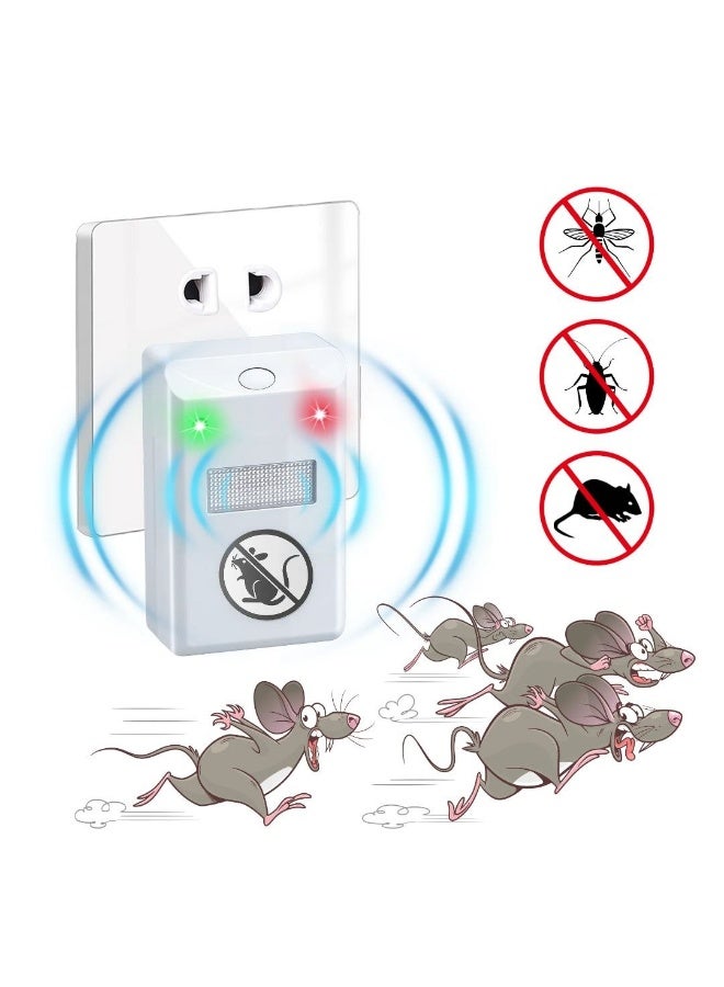 Ultrasonic Mouse Repellent-"Ultrasonic Rat Repellent-Safe and Effective Technology to Keep Mice and Rodents Away Without Chemicals, Ideal for Homes, Offices & Warehouses - Image 3