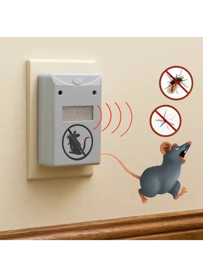 Ultrasonic Mouse Repellent-"Ultrasonic Rat Repellent-Safe and Effective Technology to Keep Mice and Rodents Away Without Chemicals, Ideal for Homes, Offices & Warehouses - Image 1