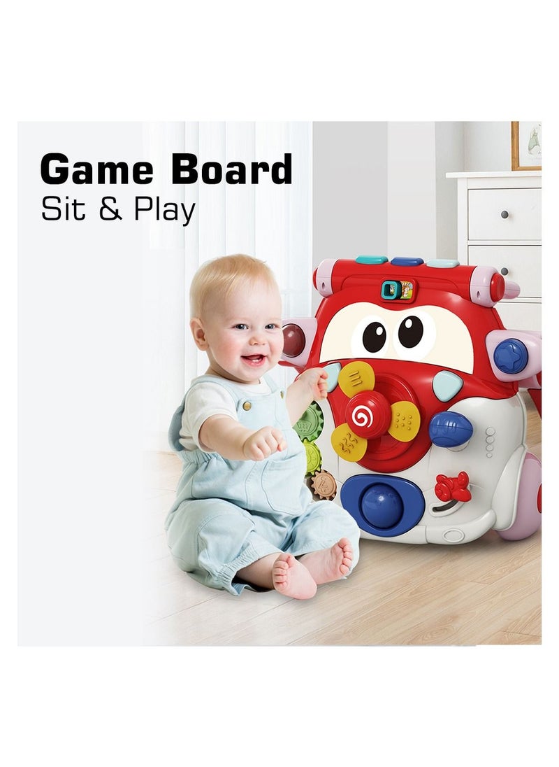 3-In-1 Baby Walker Kids Cycle And Scooter Skates With Musical Keyboard - Red - pzsku/Z269C608241EC34950BA7Z/45/_/1667372870/a653060d-cad4-4854-bee7-7067d41d2143