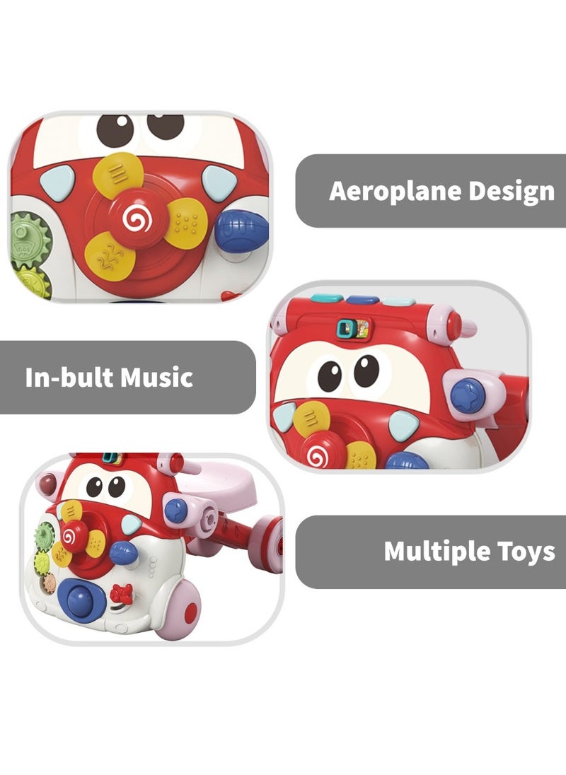 3-In-1 Baby Walker Kids Cycle And Scooter Skates With Musical Keyboard - Red - pzsku/Z269C608241EC34950BA7Z/45/_/1723200570/5ab3450e-9900-40d8-ab8f-f06f7d5106c0