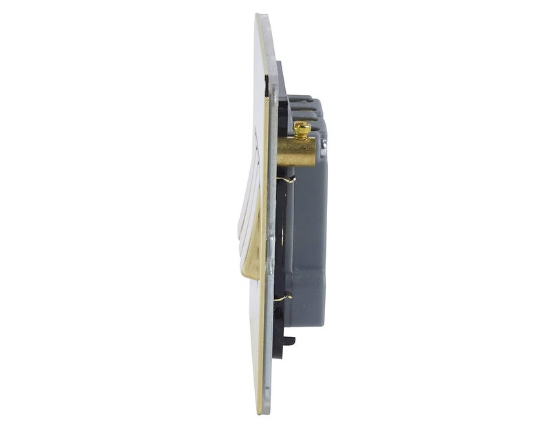 Schneider Electric Ultimate 3 Gang Two Way Switch - Polished Brass - Image 3