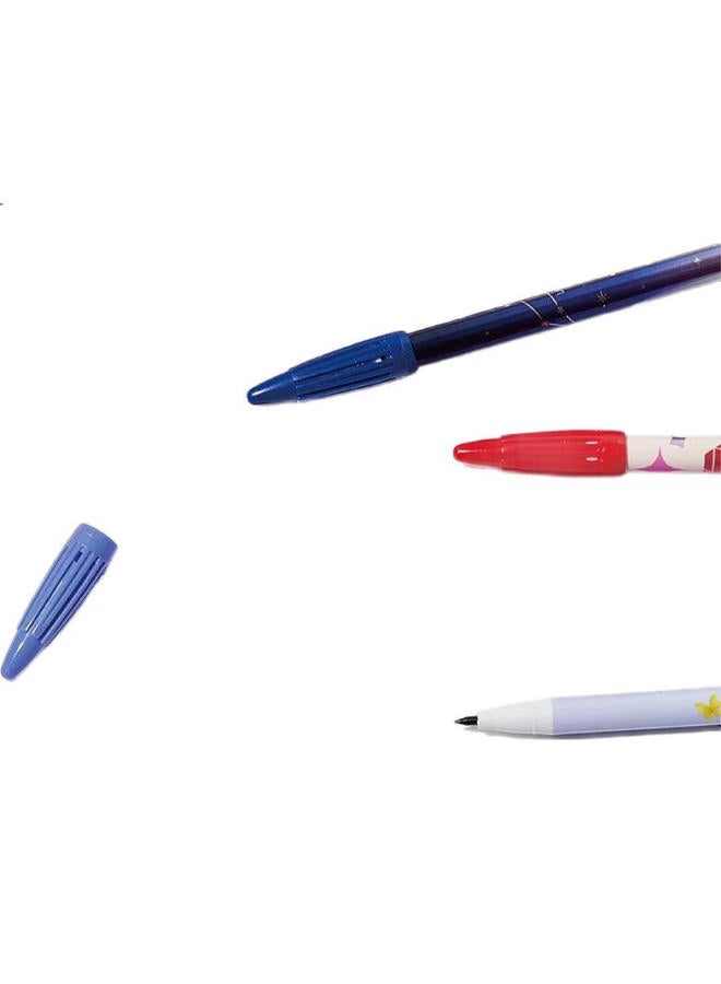 Monami 3000 Watercolor Markers, 12 Zodiac Signs, 0.4Mm, High-Quality Colored Water-Based Pens, For Note-Taking, Student Journals, And Line Drawing, 3-Color Set - December - Image 3