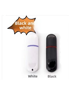Generic Small Capacity Rotating Usb Flash Drive 1g Cover Bid U Disk 2g 256m Driving 4g Bid Documents 512mb Tv Software Usb Stick-Color:Black And White-Capacity:64GB  - Image 1