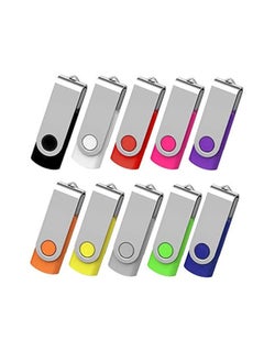 Generic Small Capacity Rotating Usb Flash Drive 1g Cover Bid U Disk 2g 256m Driving 4g Bid Documents 512mb Tv Software Usb Stick-Color:Black And White-Capacity:64GB  - Image 4