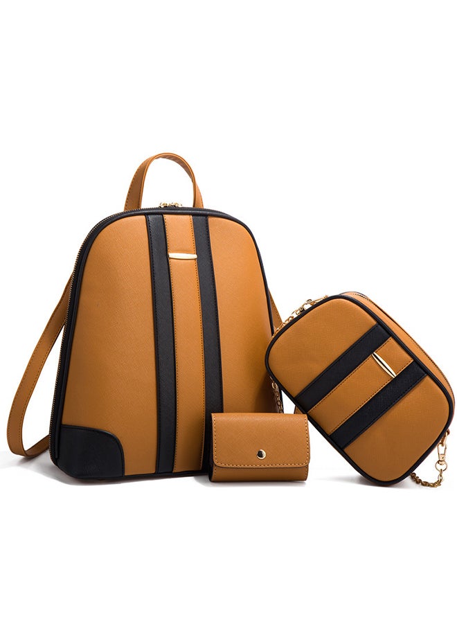 Generic - Trendy Simple Three Piece Backpack Set - Image 1