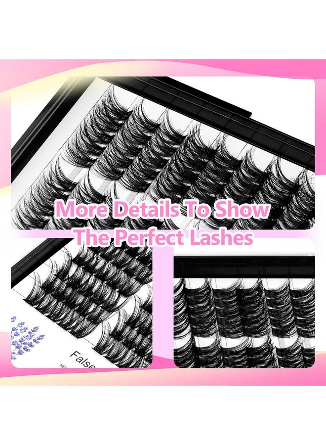 Hannahool 90Pcs 8-18Mm Available Grafted Thickness 0.07Mm Wide Stem Individual False Eyelashes Dramatic Look Cluster Volume Eye Lashes Extensions (12Mm) - Image 3