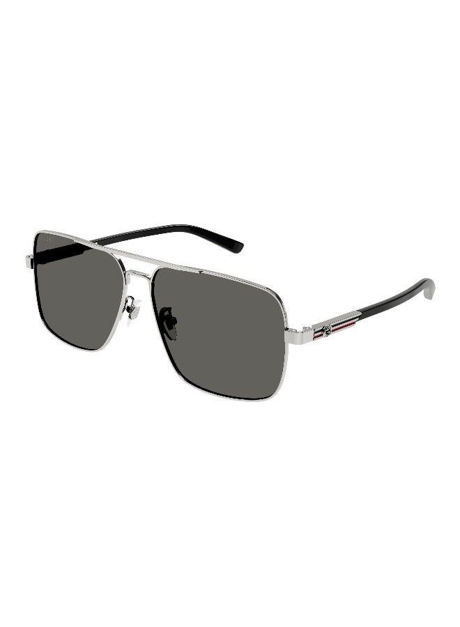 GUCCI GG1289S 001 Men's Full Rim Pilot Sunglasses - Image 1