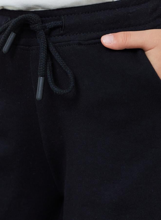 Styli Girls Cotton Cropped Wide Leg Joggers - Image 4