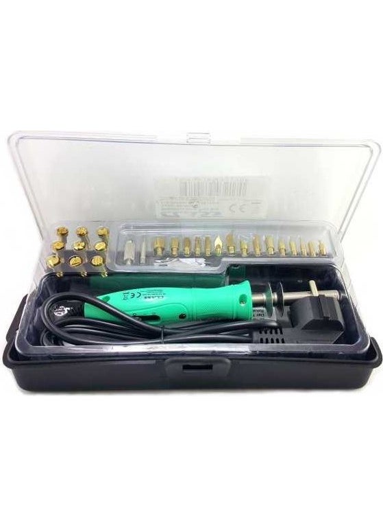 class ZD-972G 30W Wooden Pen Soldering Iron  - Image 1