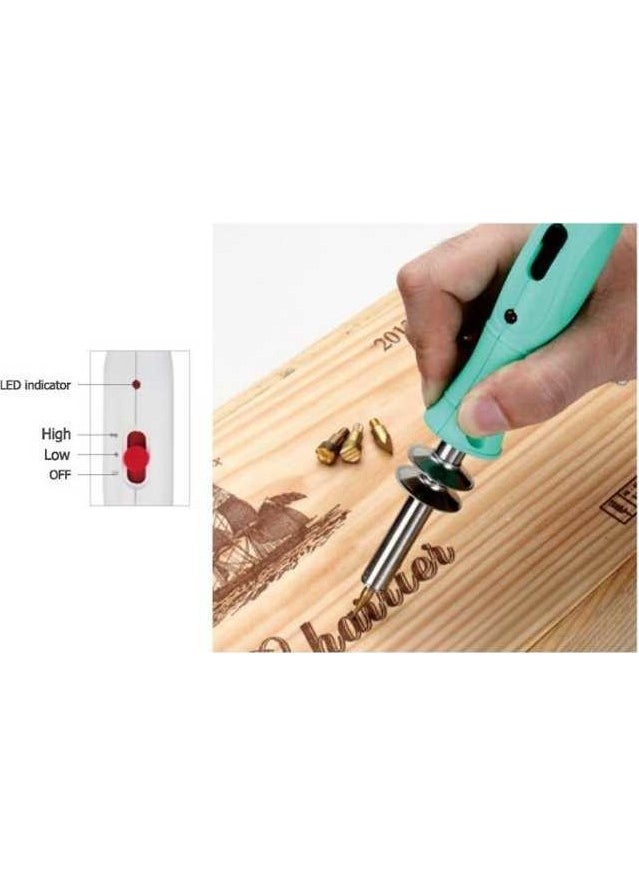 class ZD-972G 30W Wooden Pen Soldering Iron  - Image 3
