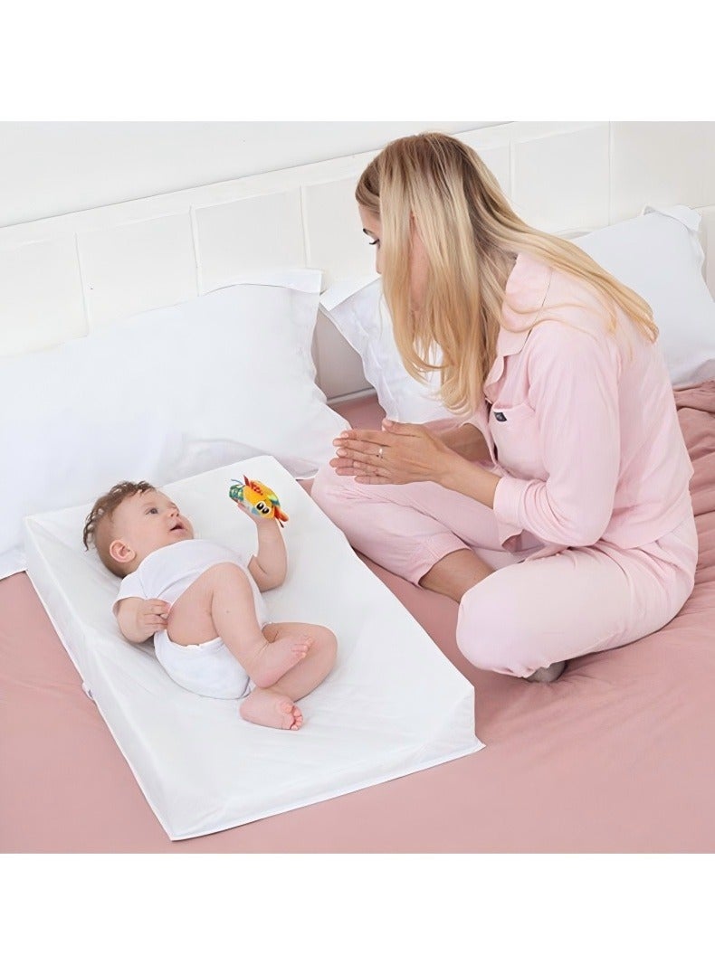 JUNYOUK Baby Diaper Changing Pad, Portable Care Changing Table, Baby Massage Pad, With Seat Belt  - Image 4