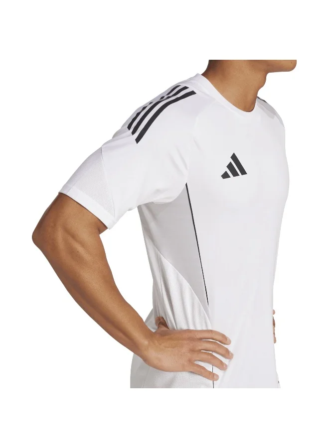 adidas تيشيرت كرة قدم تيرو 25 سي للرجال أبيض مقاس XS