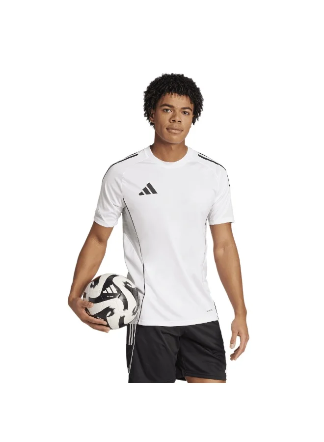 adidas تيشيرت كرة قدم تيرو 25 سي للرجال أبيض مقاس XS