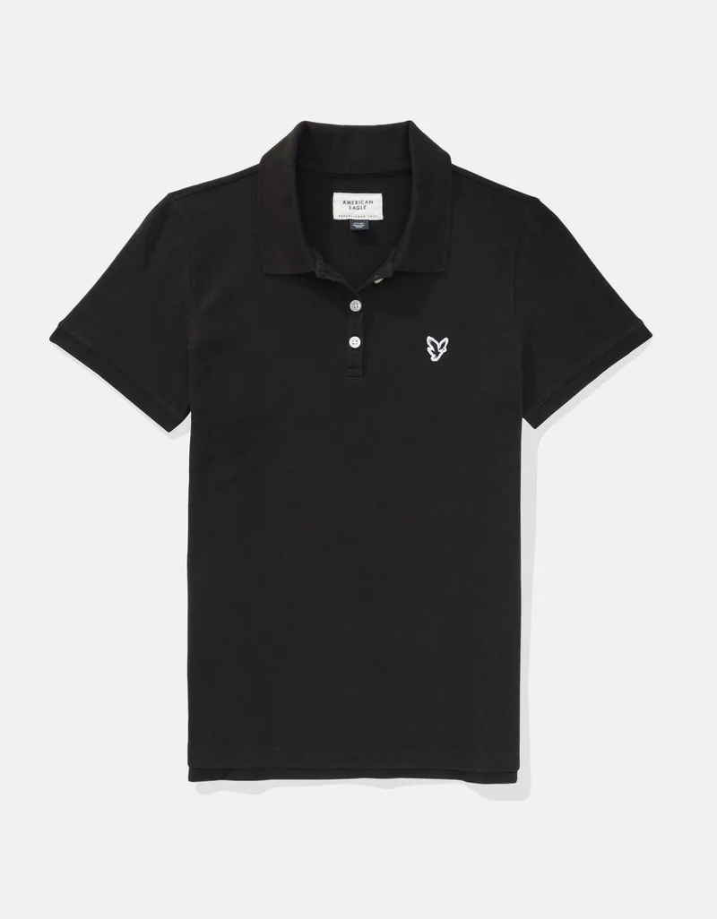 American Eagle  AE Classic Polo Shirt for Women | Best Price UAE