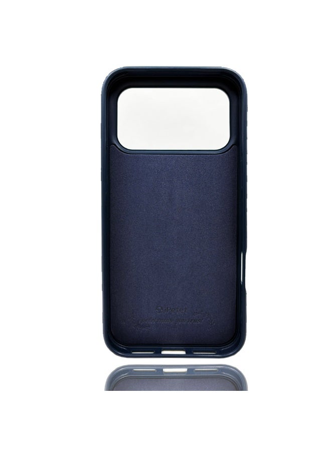 Ipefet Luxury MagSafe PU Leather Case for iPhone 17 Pro Max: Slim Fit Shockproof Cover with Lychee Texture, Full Wrapped Anti-Drop Protection & Seamless Wireless Charging Compatible Magnetic Design - Image 3