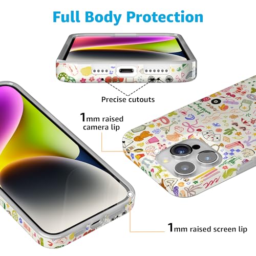 Casely iPhone 15 Pro Max Case | All The Fun Things | Fun on Weekdays | Compatible with MagSafe | Classic Ultra Slim Design - Image 2