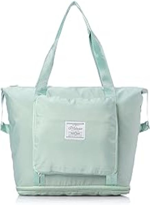 OX Polyester Light Green Duffle Bag OX-30 For Unisex, Size 40D*30W*15H