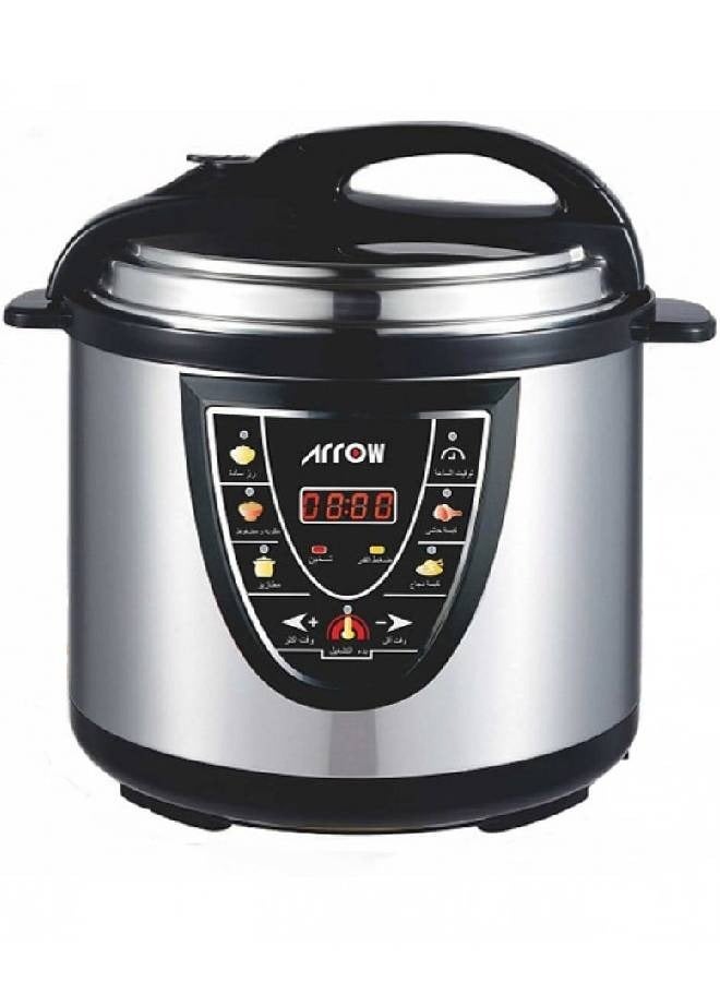 Arrow Pressure cooker - 10L - 1600W - Silver - RO 10SEC - Image 2