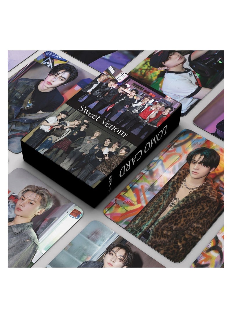 NIBEMINENT 55 Pcs Kpop ENHYPEN SWEET VENOM Lomo Cards Card For Fans Collection Gifts - Image 3