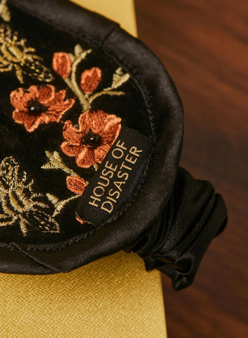 House Of Disaster Eden Floral Eye Mask