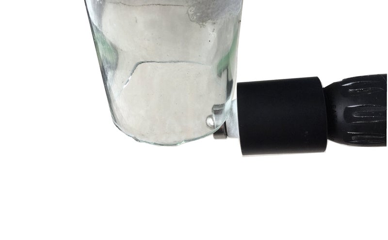 LFaize Glass Bottle Sander Sand & Finish Bottles After Cutting Drill Powered - Image 4