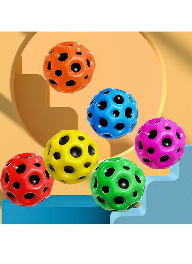 Space Ball, High Bouncing Ball, Super High Bouncing Space Ball, Improve Hand-Eye Coordination,Easy to Grip and Catch