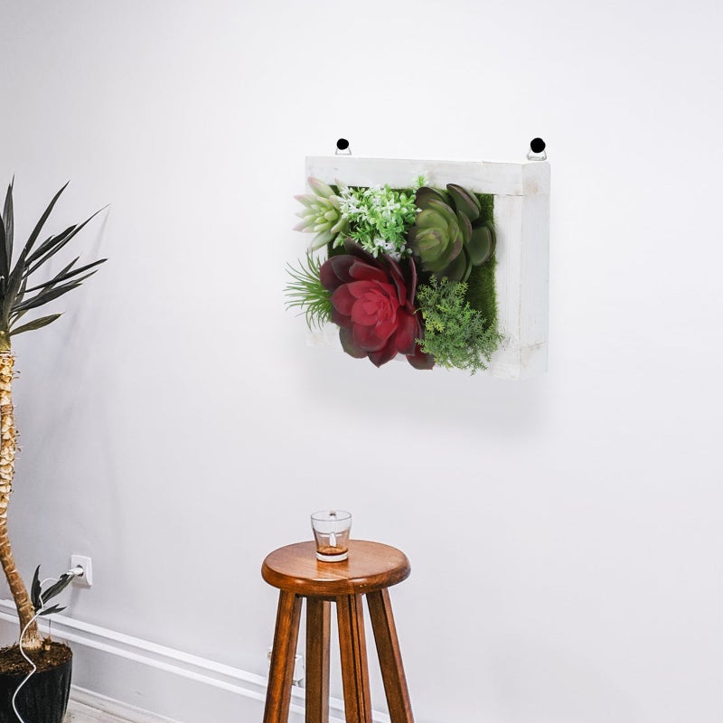 2 pcs Imitation Wood Picture Frame Home Wall Decoration - Image 5
