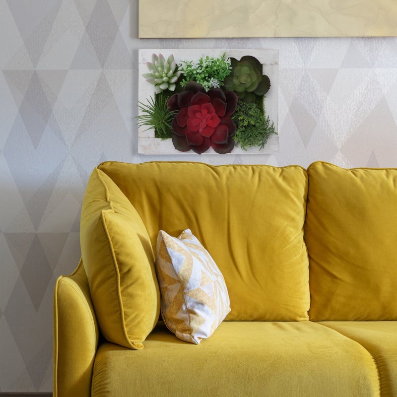 2 pcs Imitation Wood Picture Frame Home Wall Decoration - Image 4