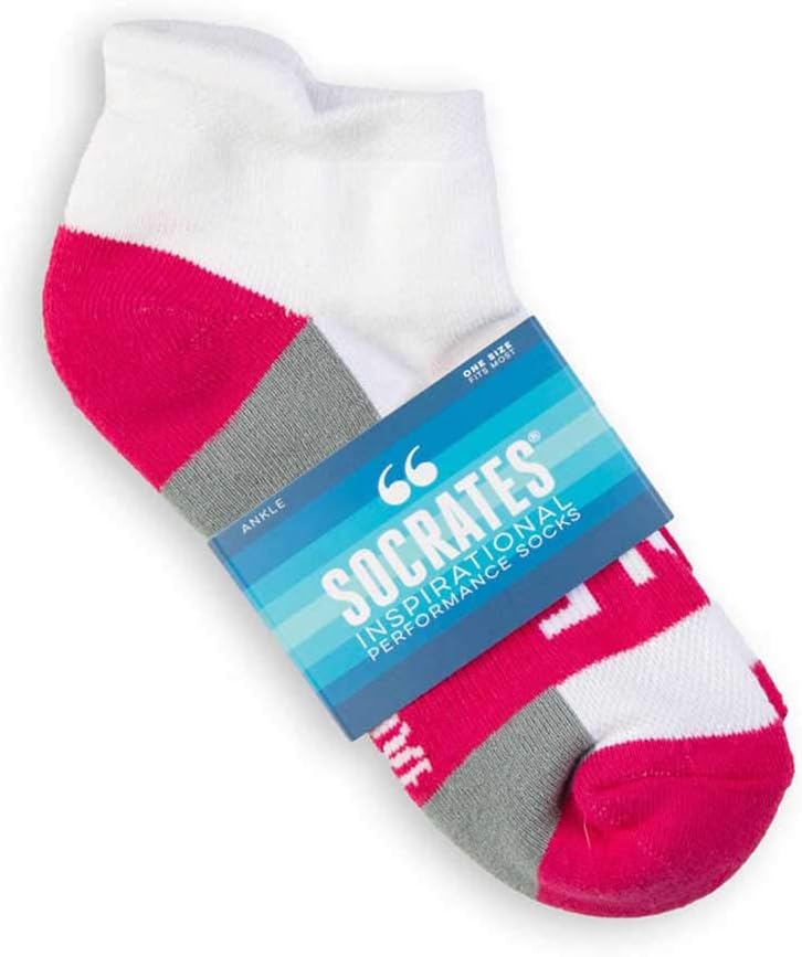 Gone For a Run Inspirational Ankle Socks for Women - Affirmation - Fun Running Socks - Runners Gifts & Motivation - Image 4