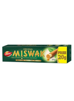 Dabur Miswak Herbal Toothpaste 120grams + 20 grams free 