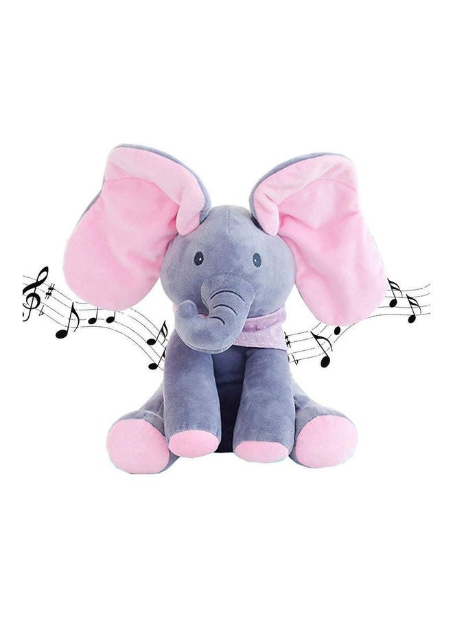 Talking And  Singing  Elephant  Stuffed Plush Doll  Toys 30cm - Image 1