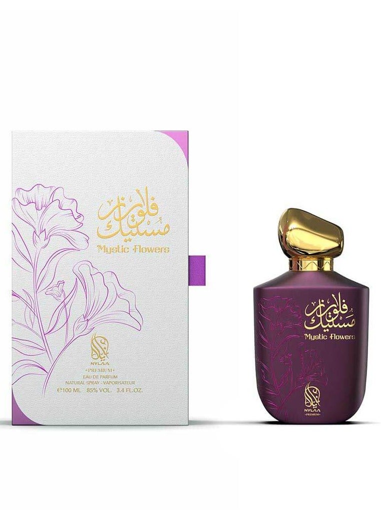 NYLAA Mystic Flowers Eau De Parfum For Unisex - 100 ML - Image 1