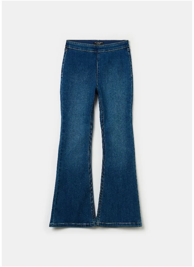 Ovs Flare-fit jeggings with pockets