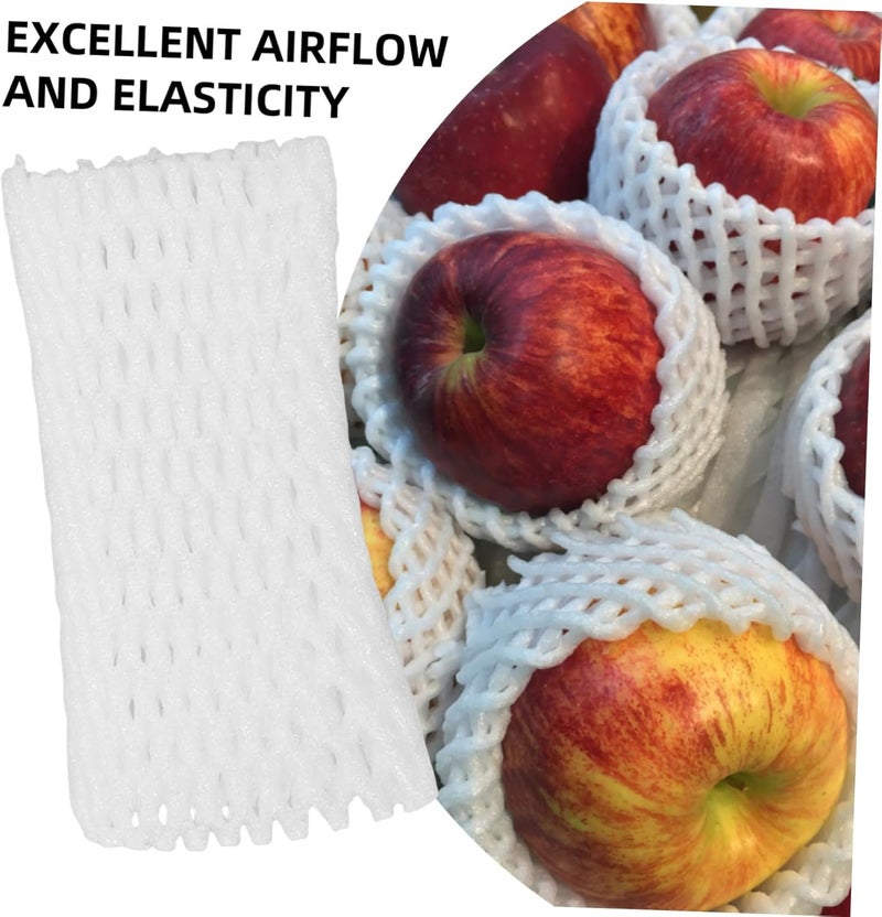 HANABASS 1Pack Foam Mesh Egg Protective Sleeves Shock Absorbent Pockets for Safe Egg Storage Reusable Garden Netting for Fruits Excellent Airflow Elasticity - Image 3