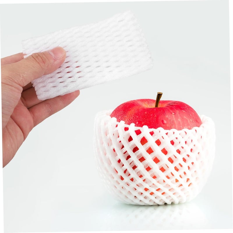 HANABASS 1Pack Foam Mesh Egg Protective Sleeves Shock Absorbent Pockets for Safe Egg Storage Reusable Garden Netting for Fruits Excellent Airflow Elasticity - Image 4