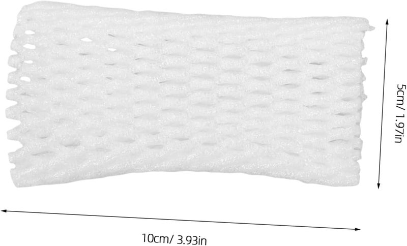 HANABASS 1Pack Foam Mesh Egg Protective Sleeves Shock Absorbent Pockets for Safe Egg Storage Reusable Garden Netting for Fruits Excellent Airflow Elasticity - Image 2