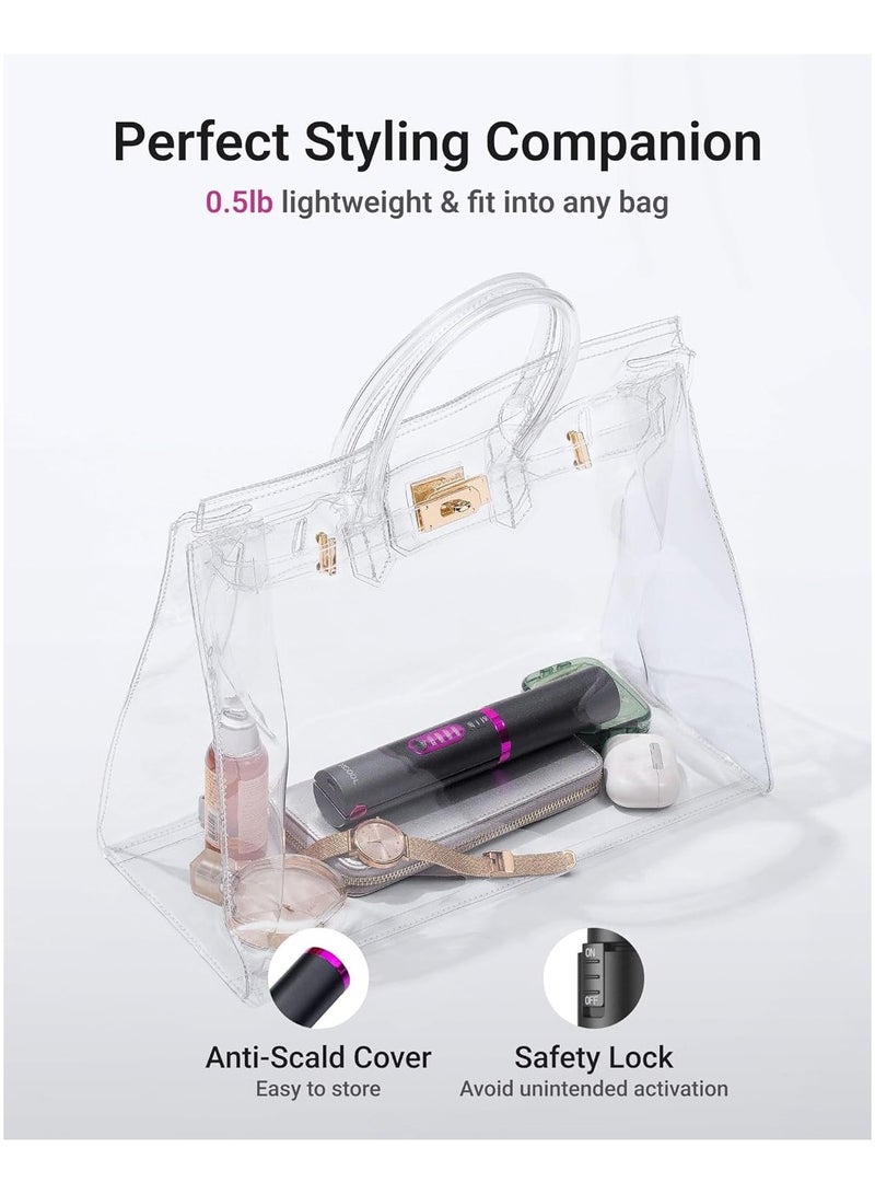 general Cordless Hair Straightener and Curling Iron 2 in 1, Mini Curling Iron Hair Straightener Combo with 5000mAh Battery, Portable Ceramic Travel Flat Iron, USB-C Rechargeable, 15-Second Rapid Heat Up - Image 2