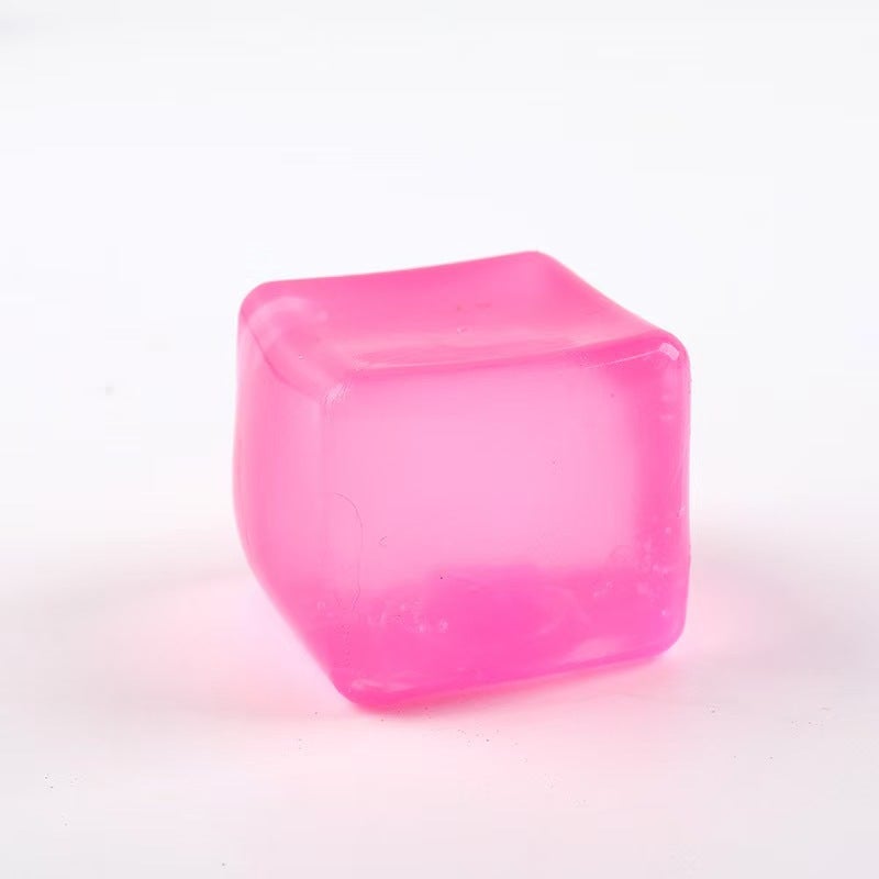 Maltose Ice Cube Stress Relief Toy - Slow Rebound Squishy - Image 3