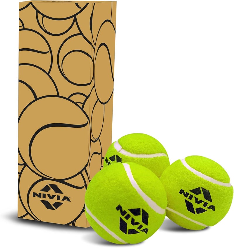 نيفيا كرات تنس كريكيت نيفيا شديدة التحمل – مجموعة 3 – أداء ثابت وطويل الأمد - Image 1