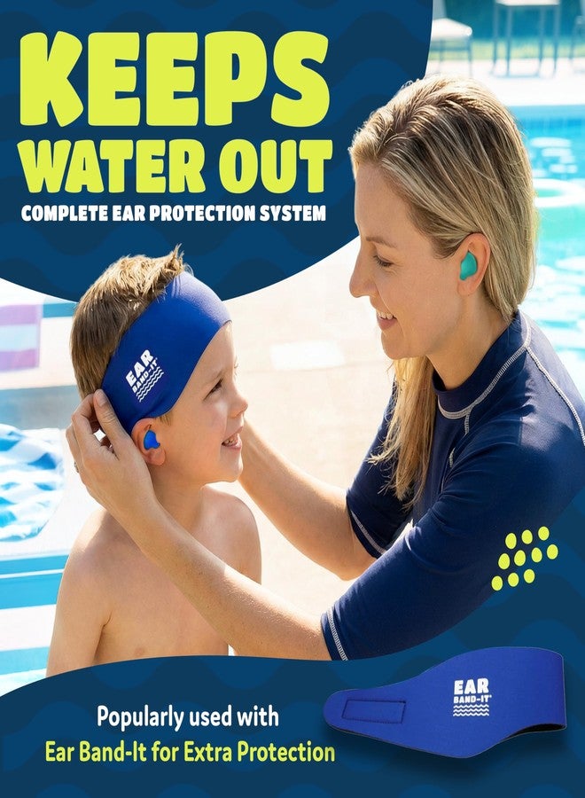 Putty Buddies Earvolution Putty Buddies Earplugs for Swimming and Bathing - Doctor-Invented, Made in USA, Moldable Premium Silicone Plugs Help Prevent Swimmer's Ear, 10 Pair Pack - Purple/Teal/Magenta - Image 3
